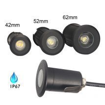 Neue 3W 1W LED U-licht Boden Garten Pfad Stehlampe Im Freien Unterirdischen Vergrabene Hof Lampe Landschaft licht 85-265V DC12V
