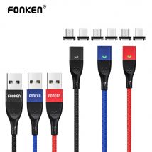 FONKEN Magnetyczny kabel ładujący USB typu C Magnetyczny kabel do ładowania telefonu do realme gt6