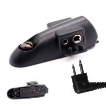 2Pin Jack 3,5mm/2,5mm Audio Kopfhörer Adapter für Motorola GP328 GP340 PTX760 PRO5150 Ham Radio Walkie Talkie Headset Konverter
