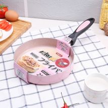 18-20cm Rosa Omelett Pan für Eier Ham Pfannkuchen Maker Braten Pfannen Kreative Nicht-stick Keine Öl-rauch Frühstück Grill Pan Kochen Topf