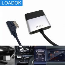 Bluetooth Car Kit Musik Empfänger Airdual für Mercedes Benz MMI Media Interface AUX Kabel Adapter