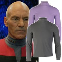 Star First Contact Graues Unterhemd Deep Space Nine Picard Sisko Uniformen ST Cosplay Kostüm Prop