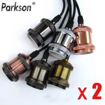 Vintage E27 Lampe Halter Anhänger Lichter Buchse 90 V-265 V Schalter Schraube Fitting Retro Edison-birne e27 Lampe basen Hanglamp