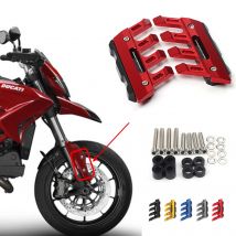 Für Ducati HYPERMOTARD 950 939 821 796 1100 EVO (SP) motorrad CNC Zubehör Kotflügel Seite Schutz Kotflügel Vorne Slider