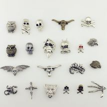 Mehrere Designs Punk Rock Schädel Tacks Tier Spikes Für Kleidung Studs Nieten Für Leder Handwerk Nachtclub Handgemachte Accessary