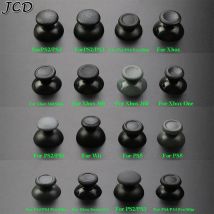 JCD 10PCS sostituzione 3D Analog Thumbstick Thumb Stick Mushroom Grip Cap Cover per PS2 PS3 PS4 Pro