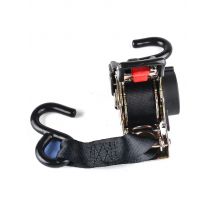 2PCS 1.8M Auto Retractable Ratchet Tie Down Starp "S" Hooks Motorcycle Accessories Tie down belts with automatic rollup