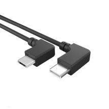 Micro USB zu Typ C Daten Kabel 11,8 zoll 90 Grad Video Daten Kabel für DJI Mavic 2 Zoom/mavic 2 Pro/Mavic Air/Mavic Air 2/Mavic