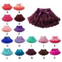 Mädchen Petti Tutu Rock Ballkleid Kinder Kleidung Tanz Geburtstag Kostüm Party Tragen Kinder Tutu Rock blau Viele Farben availabe