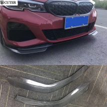 G20 3 Serie M-tech MP Stil Carbon Fiber FRP Frontschürze Schürzen Seite Splitter für Bmw G20 325i