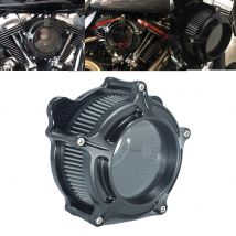 RSD Turbine Clarion Luft Reiniger Matte Schwarz Intake Filter Für Harley Sportster Eisen Softail