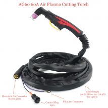 Air Plasma Cutter Gun 60A AG60 SG55 WSD60 3/5M Pilot Arc Torch für 18mm Plasma Schneiden maschine