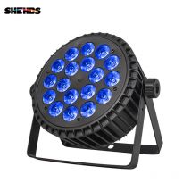 Aluminiumlegierung LED Par 18x18W RGBWA+UV Lichter 6in1 LED Beleuchtung DMX512 Disco Licht