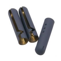 Weiou 4 Stück DIY-Schnürsenkelspitzen, montierte Metalllegierung, Spitzenenden, dekorative Hosen, Seilkopf, kreatives Kordelzug-Zubehör, 4,5 x 22 mm