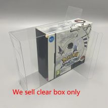 Scatola espositiva trasparente per collezione PET per scatola protettiva Poke mon Heart Gold and Soul Silver versione UE