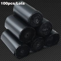 100 pz/lotto Sacchetti Corriere Nero Liscio Nuovo PE Plastica Poly Sacchetto di Immagazzinaggio Busta Mailing Borse Auto Adesivo Sigillo sacchetto di plastica