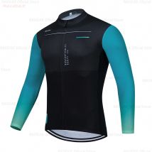RAUDAX 2026 Herren Langarm Radtrikot MTB Fahrradbekleidung Atmungsaktiv Fahrrad Maillot Ropa Ciclismo Sportbekleidung Fahrradbekleidung