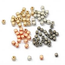 200-600pcs 3/4mm CCB Plastic Beads Square Seed Beads Bulk Loose Spacer Beads For Jewelry Making DIY Earrings Bracelet Necklace