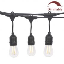 S14 led outdoor lichterketten ip65 wasserdichte led straßen girlande dekorative lichter girlande led birne fee licht für terrassen garten