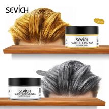 Sevich-CERA de tinte permanente para el cabello, crema de colores para el cabello unisex, agarre fuerte, gris abuela, peinados dinámicos pastel desechables
