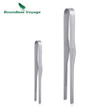 Boundless Voyage Titan Teetasse Clip Steak Deckel Grill Anti-Verbrühungen Clip Tong Tee Pinzette Salat Zucker Eis Lebensmittel Toast Zange