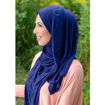 2023 frauen Glitter Stretchy Jersey Schal Hijab Muslimischen Baumwolle Kopftuch Turban Islamischen Schal Schals Weibliche Wrap Kopf Schals