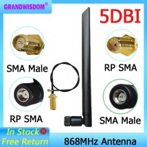 Antenna 868 MHz 915 MHz per lora pbx 5dbi RP-SMA Connettore GSM 915 MHz 868 antenne antenne 21 cm SMA Maschio /u.FL Cavo Pigtail