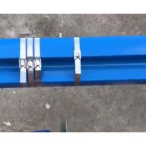 10 Stück 4,6 mm 7,9 mm 10 mm 100 mm-1000 mm selbstsichernde 304 Edelstahl-Kabelbinder Metall-Kabelbinder