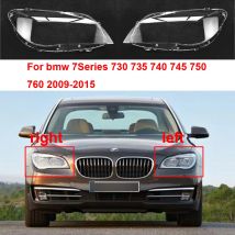 Auto Front Scheinwerfer Glas Abdeckung Scheinwerfer Transparent Shell Objektiv Fall für BMW F01 F02 7 Serie 730 735 740 745 750 760 2009-2015