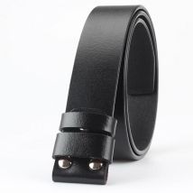 3,8 cm Männer Echtes Rindsleder Gürtel ohne Schnalle DIY Gürtel Zubehör Hohe Qualität Wilden Klassischen Mann Echt Leder Gürtel geschenk