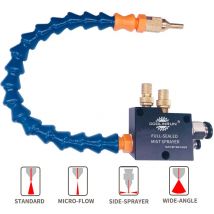 Vollständig versiegelter Nebel, Kühlmittel, Schmierung, Kühlsprühgerät, universeller Messing-Sprühanschluss, CNC-Drehmaschine, Fräsbohrer, Graviermaschine