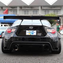 Car-styling Unpainted Black FRP / Carbon Fiber Material G Style GT 86 BRZ Rear Trunk Wing Spoiler for Subaru BRZ Toyota 86 GT86