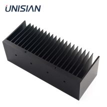 UNISIAN Aluminium Legierung Kühlkörper IC Kühlkörper Elektronische Chip Kühler Kühlung kühler Für TDA7293 LM3886 Verstärker 149.5*60*50mm