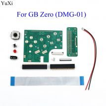 YuXi Für Game Boy Null (DMG-01) 6 tasten PCB Board & Schalter & Connector Kit Für Raspberry Pi GBZ