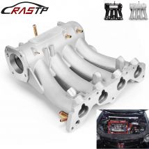 RASTP-Silber Aluminiumguss-Ansaugkrümmer für 1988–2000 Honda Civic CRX Del Sol SOHC D Serie CX DX EX GX RS-CR1818