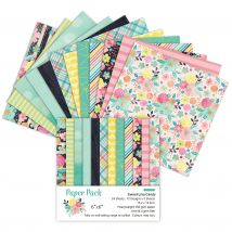 Süße wie candy Scrapbooking papier pack von 24 blätter handgemachte handwerk papier handwerk Hintergrund pad 916