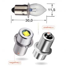 P13.5S P13 5S Żarówka LED 3W PR2 3V 6V 4.5V 18V Latarka LED Zamiennik Latarka rowerowa Maglite Led Conversion Kit