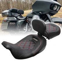 Motorrad fahrer Beifahrers itz Vorderer Fahrer Rückenlehne für Harley Touring Street Glide Road King Cvo Spezial klassiker 2015-2018