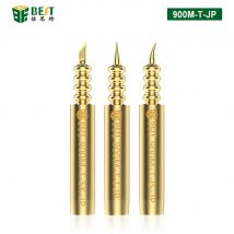 3 uds puntas de pistola para soldar cobre sin oxígeno 0,1mm puntas de soldadura de línea de mosca soldadura de hierro para Estación de soldadura 936 BGA DIY Re