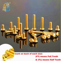 10 Stück Grad 12,9 Halbrundkopf-Beschichtung Titan Gold Sechskantschraube M2 M2,5 M3 M4 M5 Iso7380 Innensechskantschraube Länge 5-30 mm