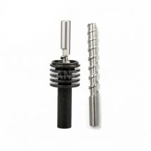 8MM x 82MM / 10x120MM Keramik Schlamm Pulver Extruder Micro Schraube Kehle Feed Stange Feed stange 3D Drucker Zubehör