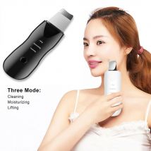 Wibracyjny peeling do skóry twarzy usuwający zaskórniki oczyszczacz porów twarzy Lifting twarzy głębokie czyszczenie skóry twarzy narzędzie wibracyjna szpatułka do twarzy