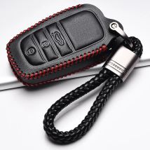 Obere Schicht Leder Schlüssel Abdeckung Auto Schlüssel Fall Für Toyota Chr C-hr Land Cruiser 200 Avensis Auris Corolla Smart schlüsselbund Shell