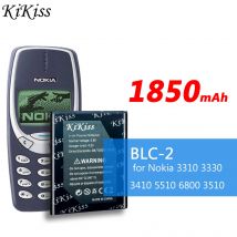 1850 mAh Ersatz BLC-2 BLC2 BLC 2 Handy-Akku für Nokia 3310 3330 3315 3350 3510 6650 6800 3550 3410 3510 5510