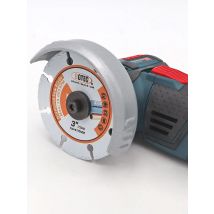 BGTEC 1pc Dia75mm Diamond Metal Cutting Disc Rebar Stainless Steel Brick Demolition Mini Hand Disc Angle Grinder 3inch Saw Blade