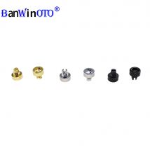 100 stücke/set 7,5mm Auto Rad Nieten Ersatz Kunststoff Nagel Reifen Muttern Bolzen Schrauben Nieten Für Auto Felge lip Dekoration