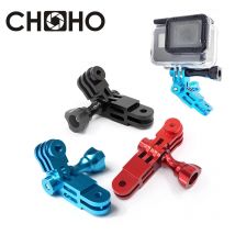 CNC Aluminium 3-fach verstellbarer Schwenkarm langer und kurzer Einstellarm-Adapter für Gopro Hero 13 12 Zubehör DJI Action Insta360