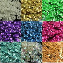 Bling 1200p 6mm Flache Runde PVC Lose Pailletten Paillette Nähen Handwerk Für Hochzeit Dekoration Kleidungsstück Kleid Schuh Kappen DIY Zubehör