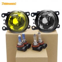 Luz antiniebla halógena para parachoques delantero de coche, lámpara antiniebla de 12V para Opel Astra Vectra Movano Meriva Zafira Signum Corsa Tigra Agila, 2X55W 100W