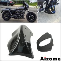 Motorrad Front Kinn Spoiler Air Dam Verkleidung Für Harley Dyna 2006-2017 Low Rider Street Bob Fat Bob FXD Kotflügel untere Verkleidung